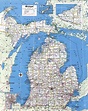 Printable Map Of Michigan Cities