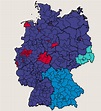 German election results MAP: Where the AfD won in Germany | Politics ...
