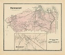 NEWBURY, Massachusetts 1872 Map - Replica or Genuine ORIGINAL