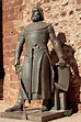 Sancho I Of Portugal - Statue Of Sancho I Of Portugal Stock Photo ...