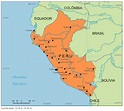 Blog de Geografia: Mapa do Peru