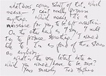 Ted Hughes Autograph Letter Signed