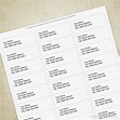 Return Address Labels Free Template Choose From Hundreds Of Templates ...