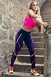 Legging Color Gym em Suplex de Poliamida Liso - Donna Carioca
