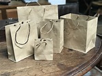 Handmade EcoFriendly Paper Bags Recycled Paper