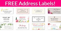 48 TOTALLY FREE Custom Address Labels! – Free Samples By Mail