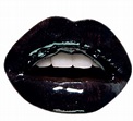 Black lips mouth lipstick polyvore moodboard filler #BeautyTipsForLips ...