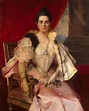 Portrait of Zinaida Yusupova by François Flameng, circa, 1894 Anastasia ...