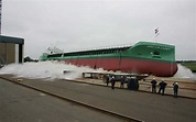Nb. 424 'Arklow Cadet' successfully launched - Shipyard Ferus Smit