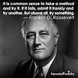 Famous Quotes By Franklin D Roosevelt - Daily Quotes