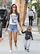 Alessandra Ambrosio out and about with her son in Los Angeles, CA on ...