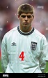 STEVEN GERRARD ENGLAND U21 & LIVERPOOL FC 03 September 1999 Stock Photo ...