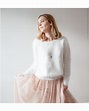 anamour - White Coline Sweater | Jupe en tulle, Coline, Pulls