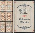 Gottfried Keller Gesammelte Werke in fünf Bänden (5 Bände) von Keller ...