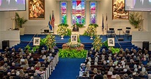 Mourners Gather to Honor the Life & Legacy of Dr. M.G. “Pat” Robertson