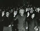 Albert Einstein, Margot Einstein and Helen Dukas : taking the ...