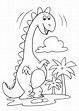 Desenhos de dinossauro para colorir - Atividades Educativas