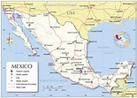 Mapa de México con nombres, República Mexicana | Descargar e Imprimir Mapas