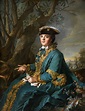 Marie-Louise-Elisabeth de Bourbon in hunting outfit, 105×136 cm by Jean ...