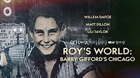 INTERVIEW: Barry Gifford on "Roy's World" - [Keyframe]