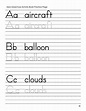A, B, C Letters Handwriting Worksheet | Free Printable Puzzle Games