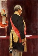 Repin I. E. Portrait of Vyacheslav von Plehwe - Virtual Russian Museum