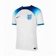 Maglia Nike Inglaterra Primo Kit Stadium Mondiale Qatar 2022 White-Blue ...