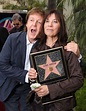 Olivia and Paul at George's Walk Of Fame star ceremony | Paul mccartney ...