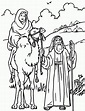 Historia de La Vida de Abraham para colorear ~ Dibujos para ...