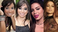 Anitta antes e depois da fama: veja as mudanças da cantora