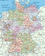 Karte von Deutschland (Übersichtskarte / Regionen der Welt) | Welt-Atlas.de