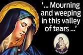 Mourning and Weeping in This Valley of Tears | The Divine Mercy