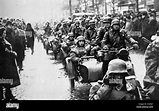 March 1939 German army enters Prague after the annexation of ...