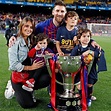 Leo Messi celebra por partida doble junto a su familia - Photo 1
