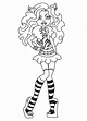 93 Disegni delle Monster High da Colorare | PianetaBambini.it