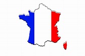 Mapa de la bandera de Francia Stock de Foto gratis - Public Domain Pictures