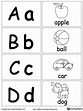 *FREE* Small Printable Alphabet Flash Cards for Letters A B C D ...