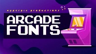 30+ Best Arcade Fonts (FREE / Premium) 2022 | Hyperpix