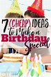 7 (Cheap!) Ideas to Make a Birthday Special | Busy Budgeter (2022)