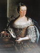 ca. 1760 Portrait of Queen Mariana Vitória by Miguel António do Amaral ...