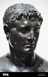 Napoli. L'Italia. Busto di Tolomeo II Filadelfo dalla Villa dei Papiri ...