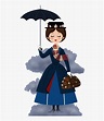 Disney Png Mary Poppins - Disney Clipart Mary Poppins, Transparent Png ...