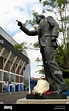 General view of the statue of Ipswich Town legend Sir Bobby Robson ...