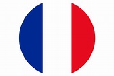 Bandera circular de Francia PNG Imagenes gratis 2024 | Busco PNG