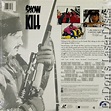 Snow Kill LaserDisc, Rare LaserDiscs, Not-on-DVD