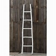 Decorative Wood Ladder in White – Laurier Blanc | Unique Home Decor ...