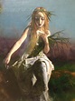 Ophelia (1852) by Arthur Hughes | Pre raphaelite art, Pre raphaelite ...