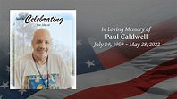 Paul Caldwell - Tribute Video