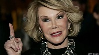 Revelan causa de la muerte de la comediante Joan Rivers - BBC News Mundo