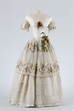 1850 Robe de soirée | Costume victorien, Vêtements historiques ...